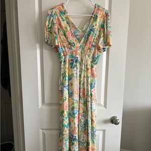 Billabong floral Midi dress